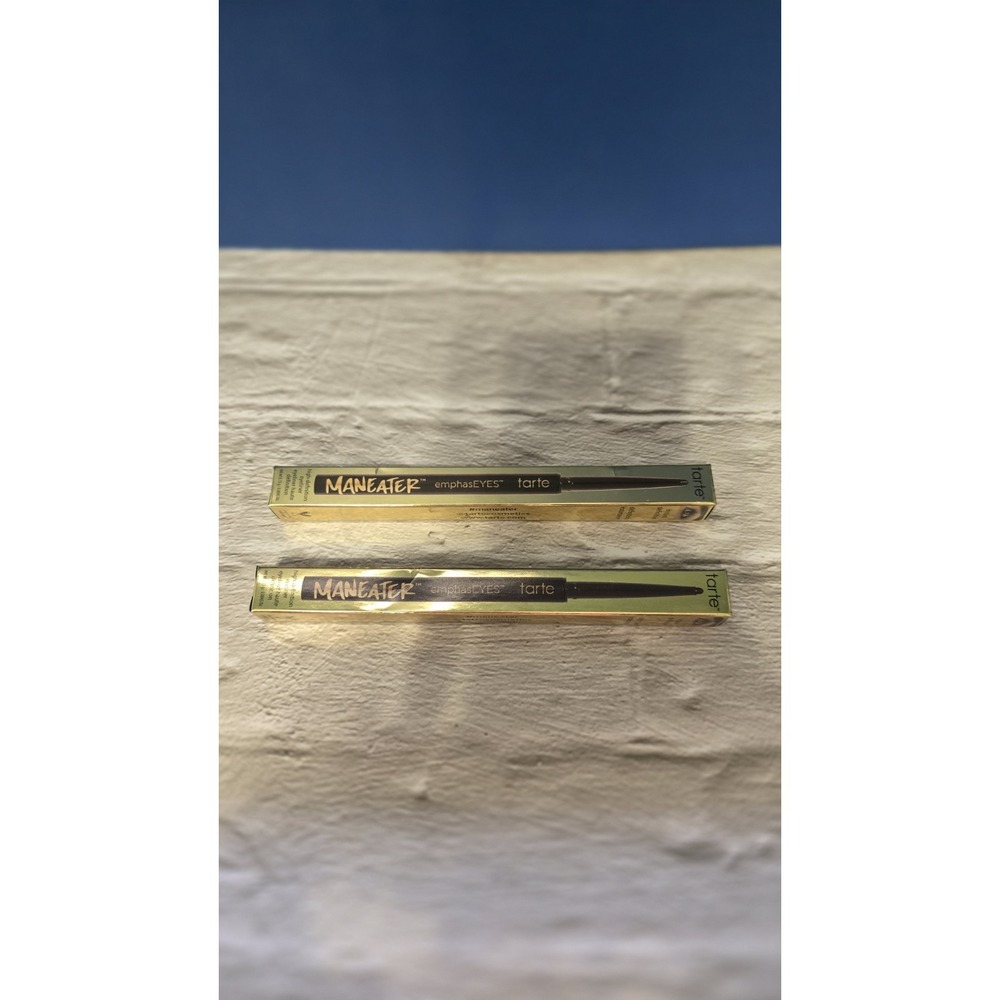 Tarte MANEATER emphasEYES Waterproof Eyeliner Colors Plum And Brown New In...